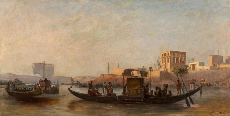 Funerale di una mummia, 1877